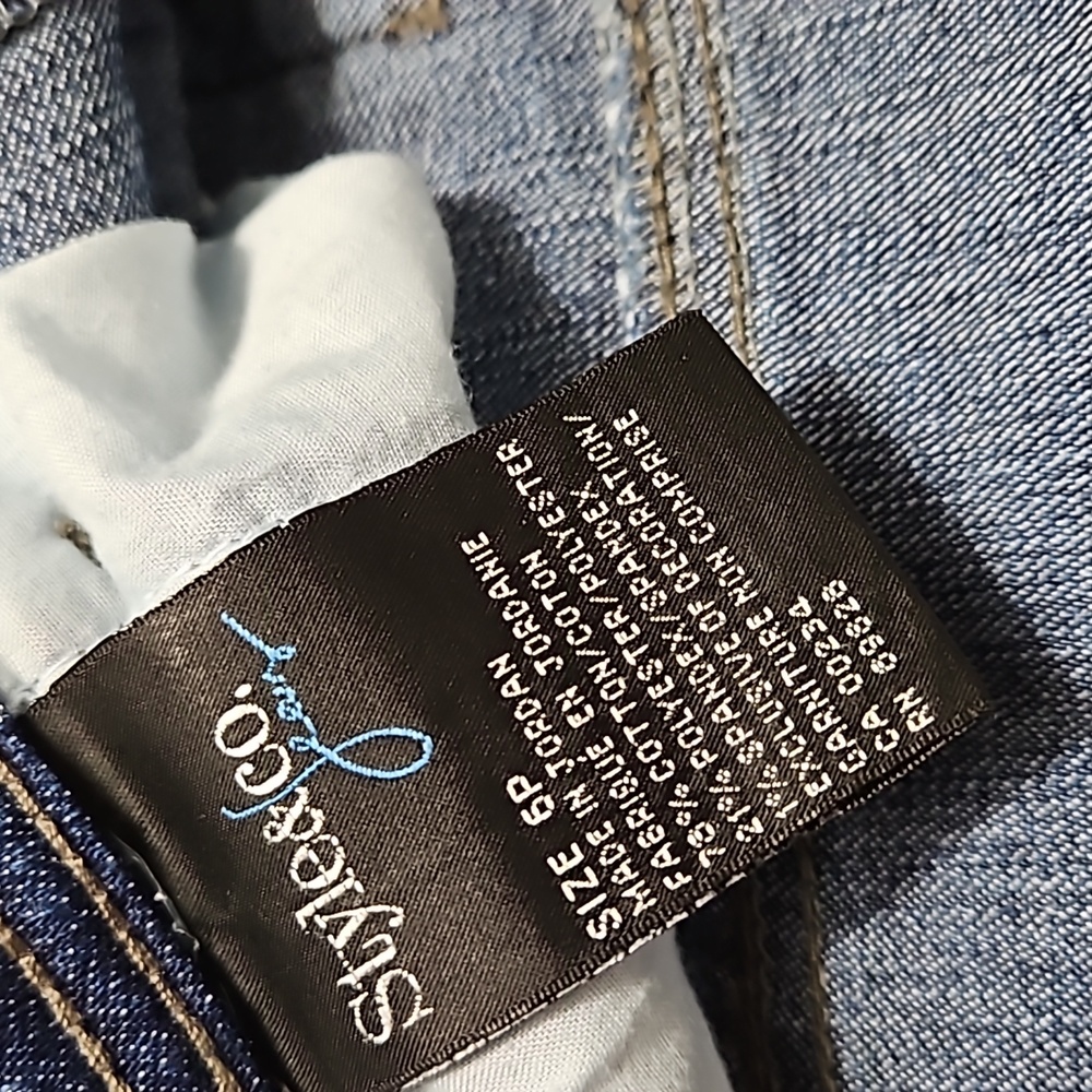 Style & Co Petite Natural Fit Denim Jean's Size 6P #W-860 - Picture 6 of 13